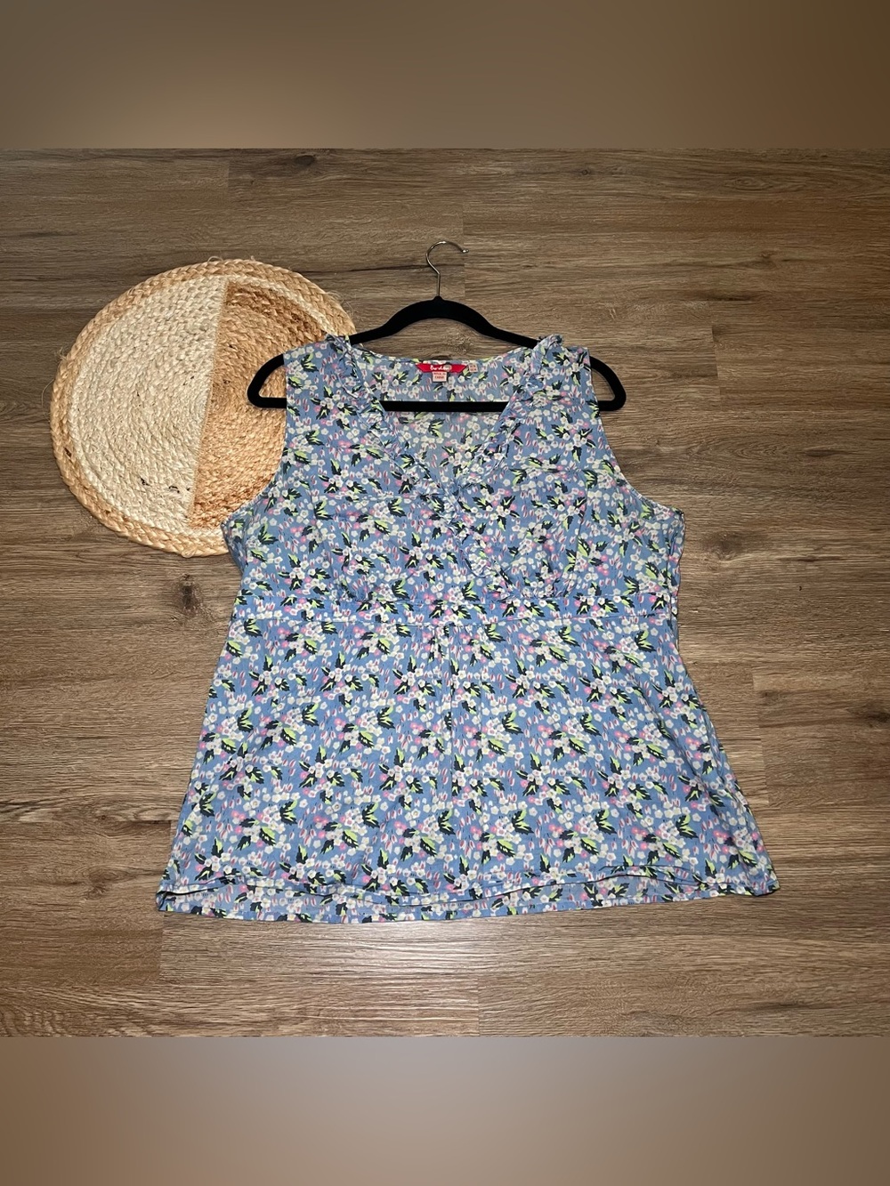 BODEN Floral Print Womens Sleeveless Top
